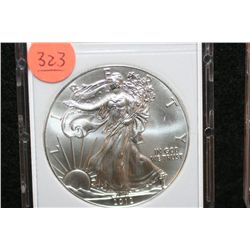 2012 Silver Eagle $1, MCPCG graded MS70