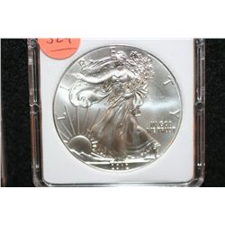 2012 Silver Eagle $1, MCPCG graded MS70