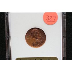 1962-S Lincoln penny, SGS graded PR70