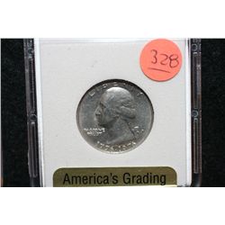 1976-D Bicentennial Washington quarter, SGS graded Certified