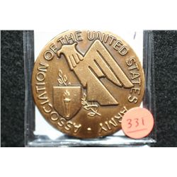 1997 Assoc. of the US Army annual meeting medallion