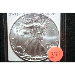 2012 Silver Eagle $1