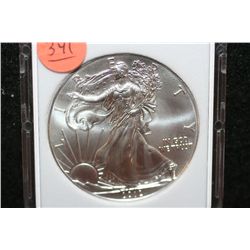 2012 Silver Eagle $1, MCPCG graded MS70