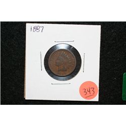 1887 Indian Head penny