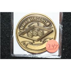 US Dept. of the Air Force First Sergeant medallion