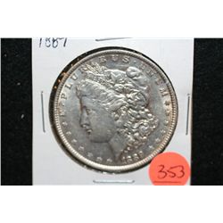 1889 Silver Morgan $1