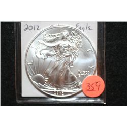 2012 Silver Eagle $1