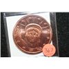 Image 1 : 2011 Copper Round, .999 fine 1 oz.