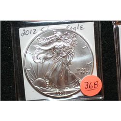 2012 Silver Eagle $1