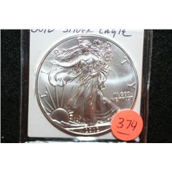 2012 Silver Eagle $1