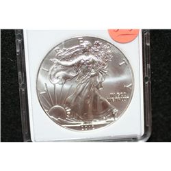 2012 Silver Eagle $1, MCPCG graded MS70