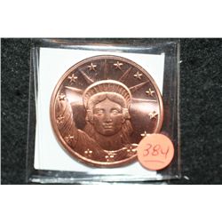 2011 Copper Round, .999 fine 1 oz.