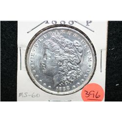 1888 Silver Morgan $1, MS60