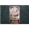 Image 1 : 2011 Copper Ingot, .999 fine 1 oz.