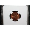 Image 2 : 1944 Wheat Bank penny, NGC graded MS65 RD