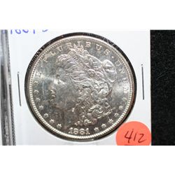 1881-S Silver Morgan $1