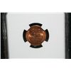 Image 2 : 1944 Wheat Bank penny, NGC graded MS66 RD