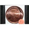 Image 1 : 2011 Copper Round, .999 fine 1 oz.