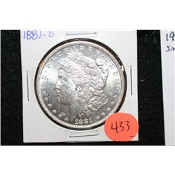 1881-O Silver Morgan $1