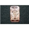 Image 2 : 2012 Copper Ingot, .999 fine 1 oz.