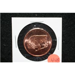 2011 Copper Round, .999 fine 1/4 oz.