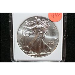 2012 Silver Eagle $1, MCPCG graded MS70