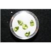 Image 1 : Green Stones, lot of 5