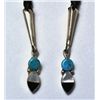 Image 2 : Zuni Multi-Stone Kachina Sterling Silver Bolo Tie - Jonathan Beyuka