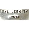 Image 2 : Zuni Turquoise Sterling Silver Buckle - George & Lupeta Leekity