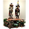 Image 1 : Hopi Global Warming Cottonwood Kachina - Sterling