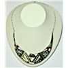 Image 1 : Zuni Multi-Stone Inlay Necklace - Marylita Boone