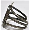 Image 2 : Old Pawn Multi-Stone Inlay Kachina Dancer Sterling Silver Cuff Bracelet - RH