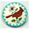 Image 1 : Zuni Multi-Stone Medium Bird Pendant & Pin - Rudell & Nancy Laconsello