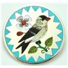 Image 1 : Zuni Multi-Stone Medium Bird Pendant & Pin - Rudell & Nancy Laconsello