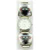 Image 1 : Zuni Multi-Stone Men's Watch - C. Dishta