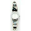 Image 1 : Zuni Multi-Stone White Tone Women's Watch - Leander & Lisa Otholi