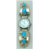 Image 1 : Zuni Turquoise Women's Watch - Effie Calavaza