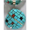 Image 2 : Old Pawn Santo Domingo Multi-Stone Shell Necklace