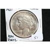 Image 1 : 1921 Peace $1, keydate