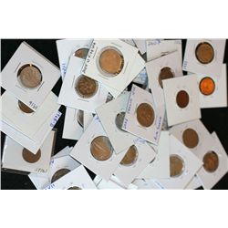 US Coins, various dates & conditions, lot of 50 w/many errors