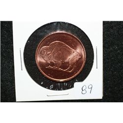 2011 Copper Round, .999 fine 1/4 oz.
