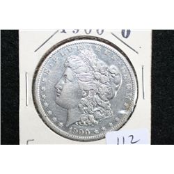 1900-O Silver Morgan $1, F