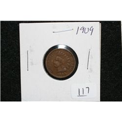 1909 Indian Head penny