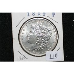 1889 Silver Morgan $1, UNC