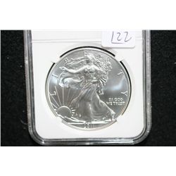 2011-S Silver Eagle $1, NGC graded MS70