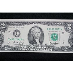 2003 US Federal Reserve $2, UNC