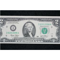 2003 US Federal Reserve $2, UNC