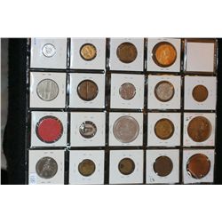 Trade Tokens & Medallions, various vendors, lot of 20