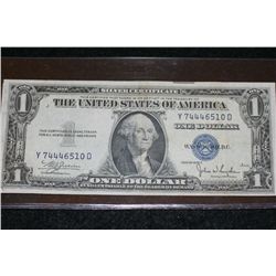1935-C US Silver Certificate $1, Blue Seal, #Y74446510D