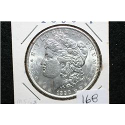 1890 Silver Morgan $1, MS63